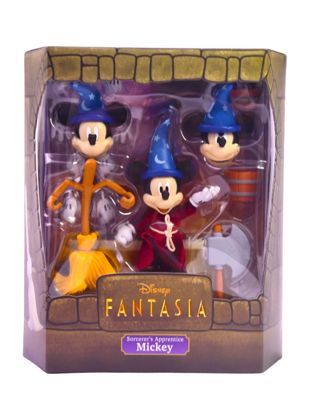 Super7 Disney Ultimates Fantasia Sorcerer's Apprentice Mickey Mouse Figure NEW